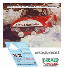 DECALS 1:24 LANCIA FULVIA HF
