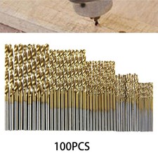 Set di punte elicoidali 100x a