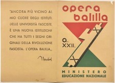 RSI Opera Balilla pagella