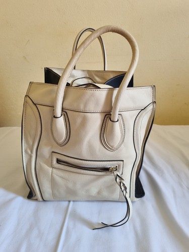 Borsa genuine leather made - made, in
