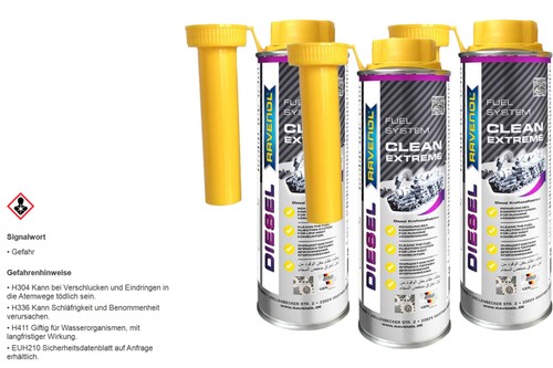 300ml ravenol diesel clean - 3x,