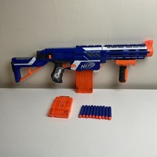 Pistola blaster freccette NERF N-Strike Elite Retaliator con attacchi - Testata