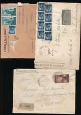 1947/50 ITALIA STORIA POSTALE