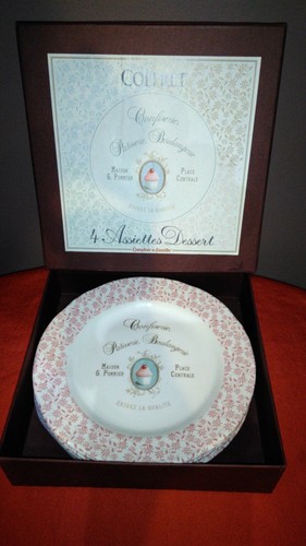 Coffret assiettes à - coffret, de