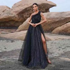 Vestito Abito Elegante Lungo