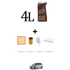 HOFFCAR Kit tagliando 4 FILTRI