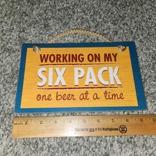 Wood Wall Hang Bar Sign