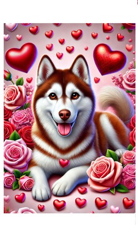 Bandiera san valentino - san,