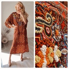 Zara Kaftan Dress Printed