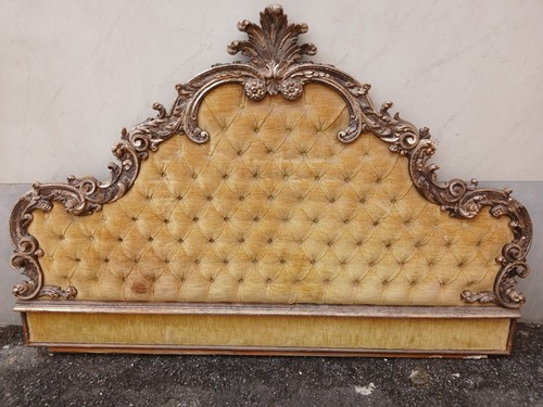 Testata letto dorata ricchi - testata,