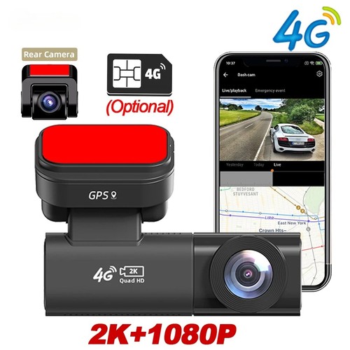 Dashcam per auto lte 2k - dashcam, 4g