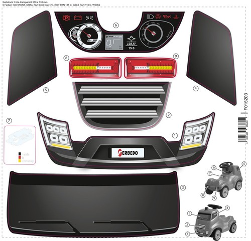 Ferbedo adesivo truck ricambio - ferbedo,