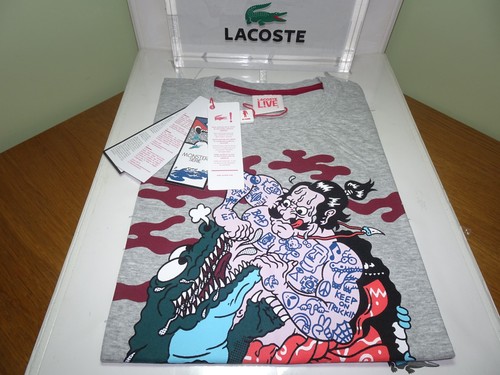 Shirt girocollo lacoste - t-shirt,
