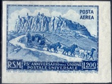 1951 San Marino posta aerea