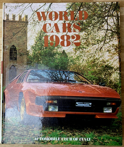World cars 1982 libro epoca - world, d'epoca