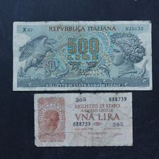 BANCONOTE CARTACEE 500 LIRE