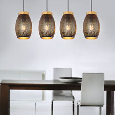 Lampadario Pendente Oro Nero 4X E27 Orientale