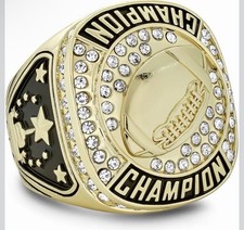 Anello Calcio Oro Campione