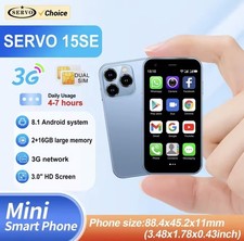 Mini Smartphone Android 3G 3.0" Doppia SIM GPS 2+16GB Telefono Tascabile Sblocco