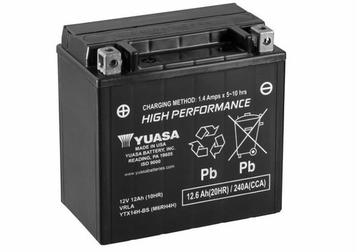 Batteria yuasa ytx14h high - ytx14h-bs,