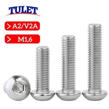 Viti a testa cilindrica M1,6