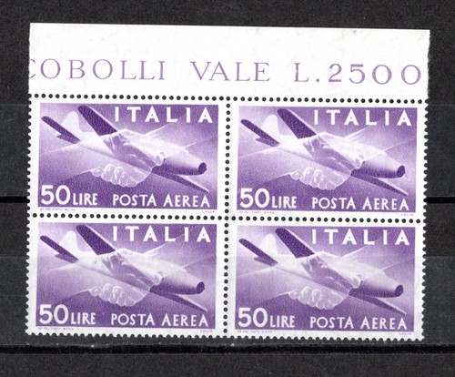 Repubblica 1957 posta aerea - posta,