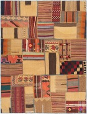 Kilim Patchwork Intrecciato a