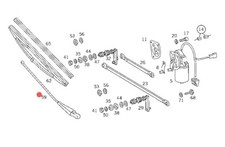 Mercedes LKW 1117 1017 814 817 BRACCIO TERGICRISTALLO PARABREZZA OEM 0008204644