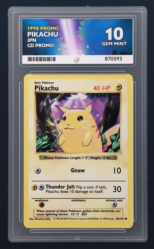 Ace promo pikachu - 10,