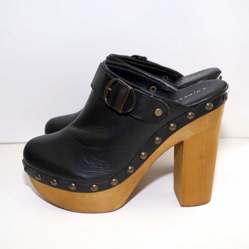 Zoccoli legno con - zoccoli,