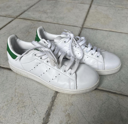 Adidas stan smith white green - stan, white/green