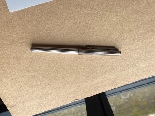 Stylo plume argent massif - ,