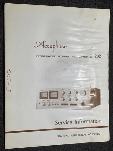 Amplificatore accuphase 202 - amplificatore,