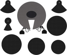 DMUTE-STU Set Smorzatori Batteria Pro Studio per Misure Cassa: 10" | 12" | 2X 14