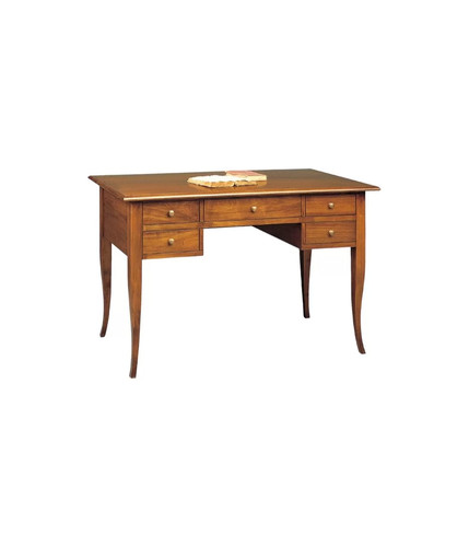 Scrivania legno cassetti - 5,