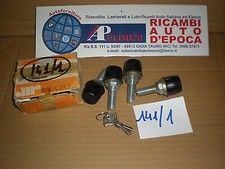KI SERIE BULLONI ANTIFURTO CERCHIONE RUOTA FIAT 126 PERSONAL FIESTA SIMCA ø12
