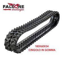 Cingoli cingolo in gomma 180X60X34 per motocarriola mini dumper escavatore pale
