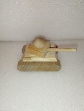 Carro Armato In Legno Vintage