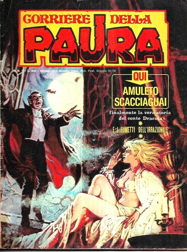 Corriere della paura corno - paura,