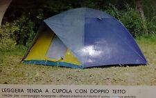 TENDA DA CAMPEGGIO ROVER4 4 POSTI SPIAGGIA E MONTAGNA 240X240X180h ALTA