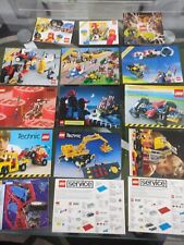 LEGO lotto cataloghi medi anni 80 vintage technic city castle legoland spazio