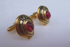 Gemelli vintage FENDI tono oro