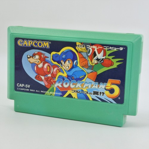 Famicom rockman megaman - rockman, v