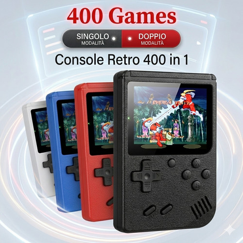 Console portatile retro 400 - retro,