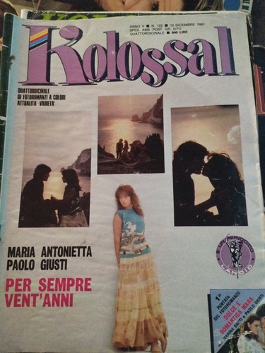 Fotoromanzo lancio kolossal - fotoromanzo,