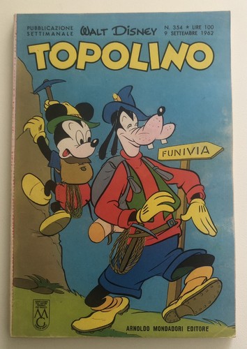 Topolino 354 bollino e - topolino,