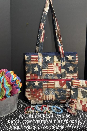 Nuova borsa tote patchwork - nuova,
