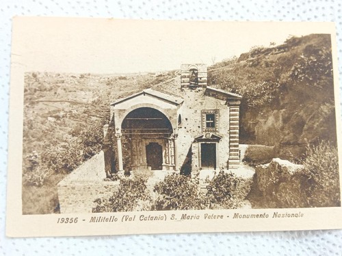 Cartolina militello val - cartolina,