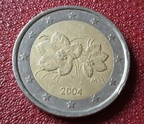 Moneta euro finlandia del - moneta,