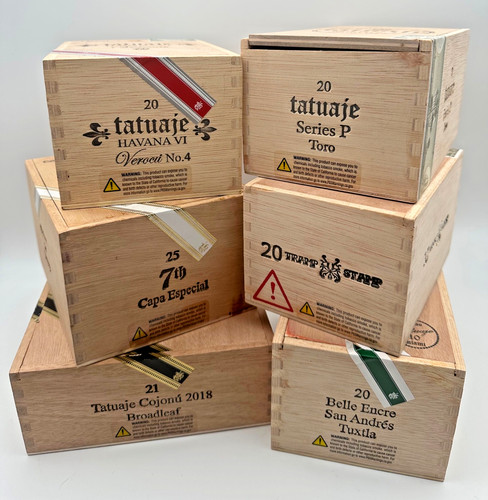 Lotto scatole per sigari - lotto,
